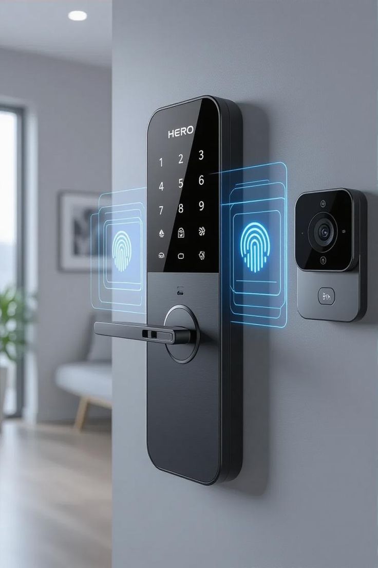 Modern Alarm Keypad